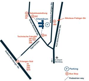 Arrival Map Chemikum