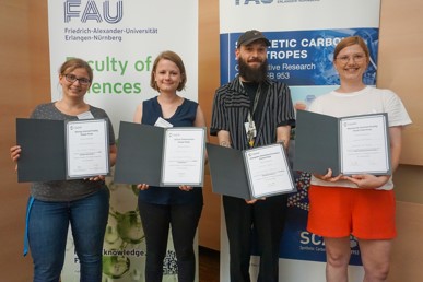 The winners of our RSC funded poster and flash talk prizes