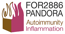 Logo: FOR 2886 PANDORA - Pathways triggering Autoimmunity and Defining Onset of early Reumatoid Arthritis
